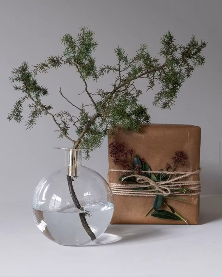 Vas Top I silver H18 cm