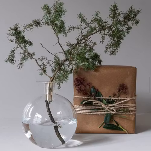 Vas Top I silver H18 cm