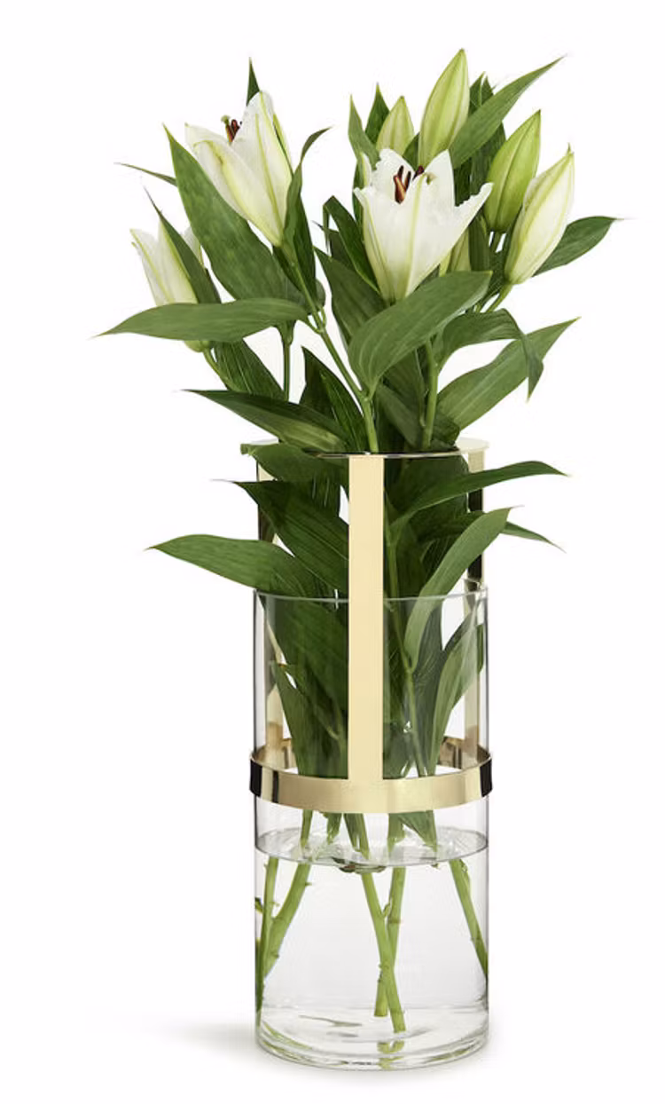 Vas Hold I guld H28 cm