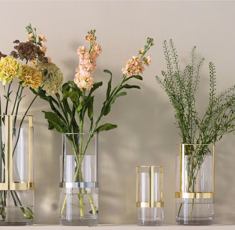 Vas Hold I guld H28 cm