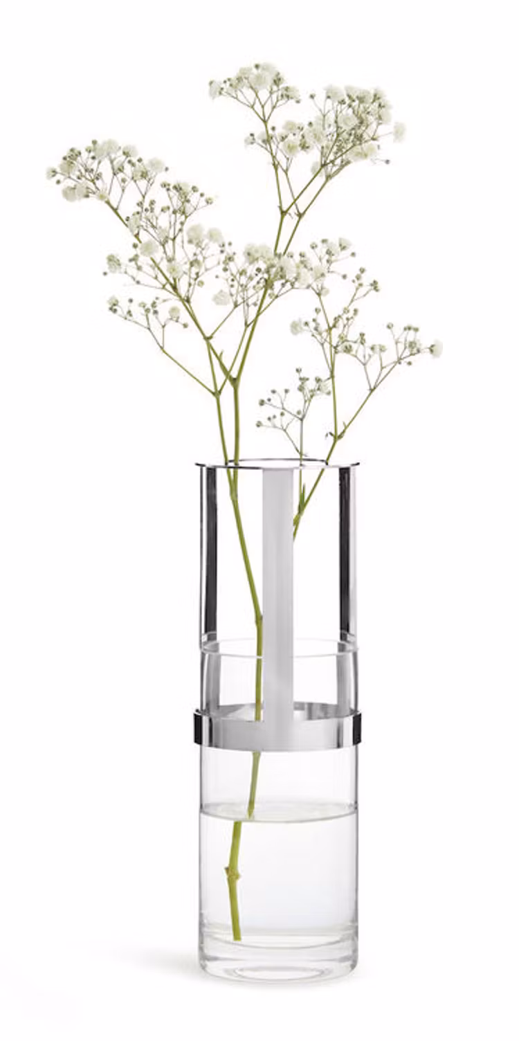 Vas Hold I silver H28 cm