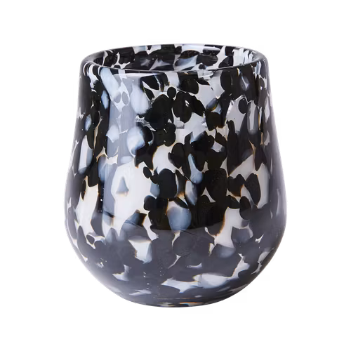 Doftljus WILD Evening, Svart/vit