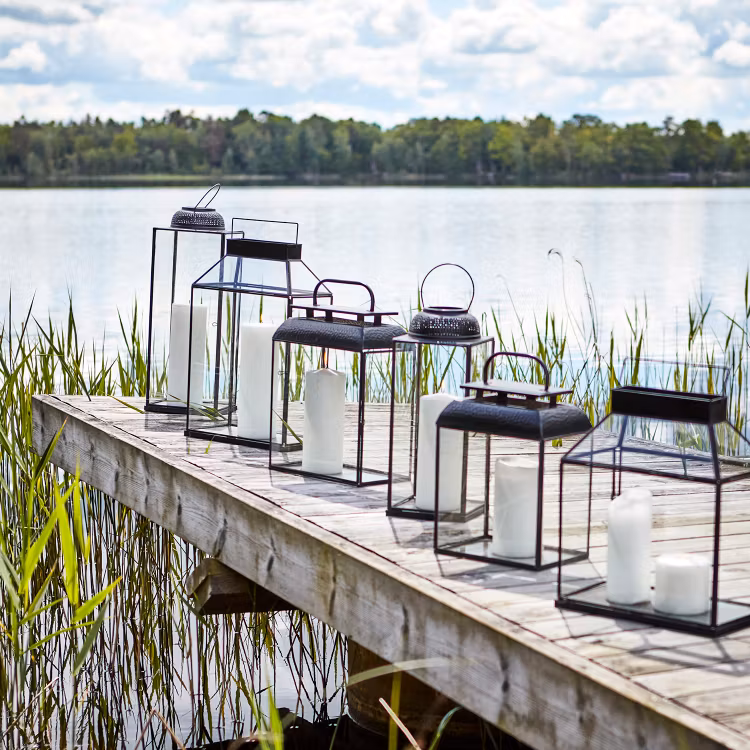 Lykta ALMA, Svart, M