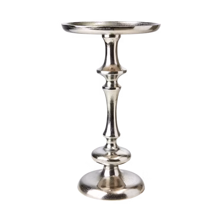 Ljusstake CARTER, Nickelfärgad, M