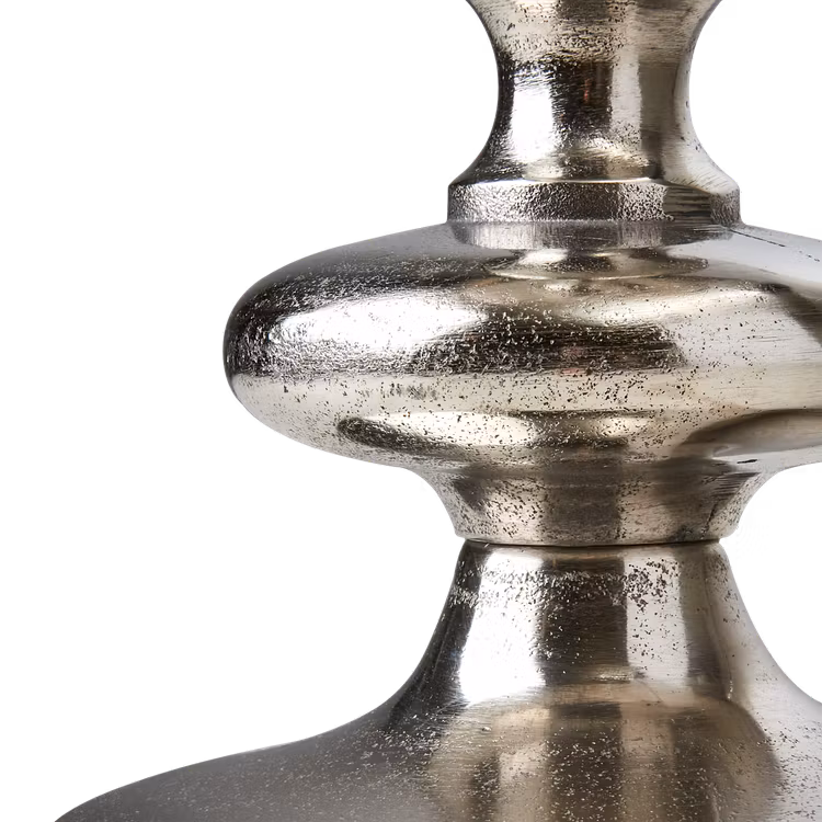 Ljusstake CARTER, Nickelfärgad, M