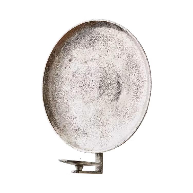 Väggljushållare CARTER, Nickelfärgad, M