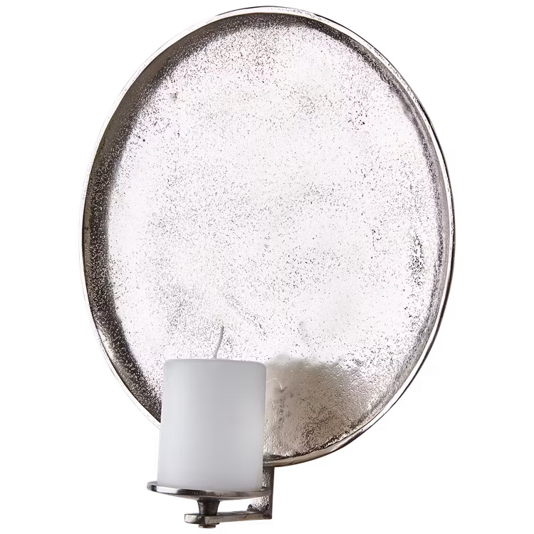 Väggljushållare CARTER, Nickelfärgad, M