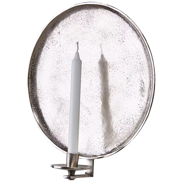 Väggljushållare CARTER, Nickelfärgad, M