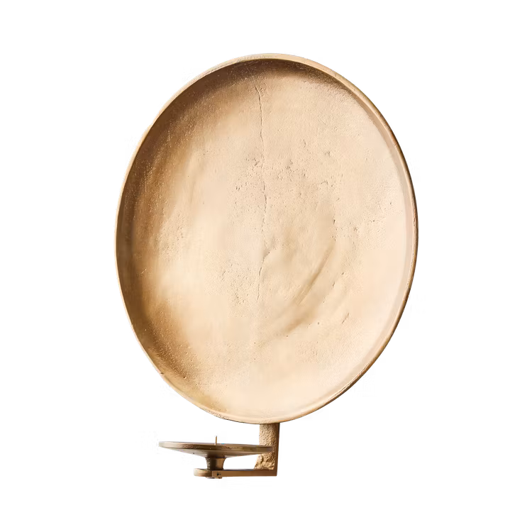 Väggljushållare CARTER, Mässingsfärgad, S