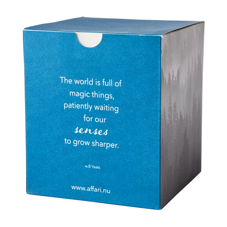 Doftljus SENSE Verbena & patchouli, Blå