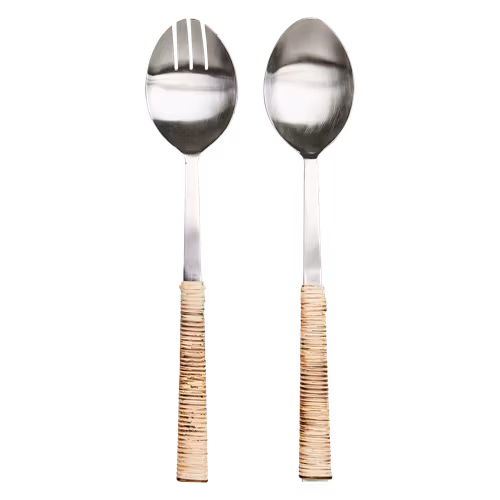 Salladsbestick ODIN, Silver