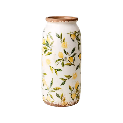 Vas/Urna LEMONA, M, Vit/grön/gul