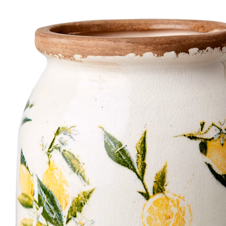 Vas/Urna LEMONA, M, Vit/grön/gul