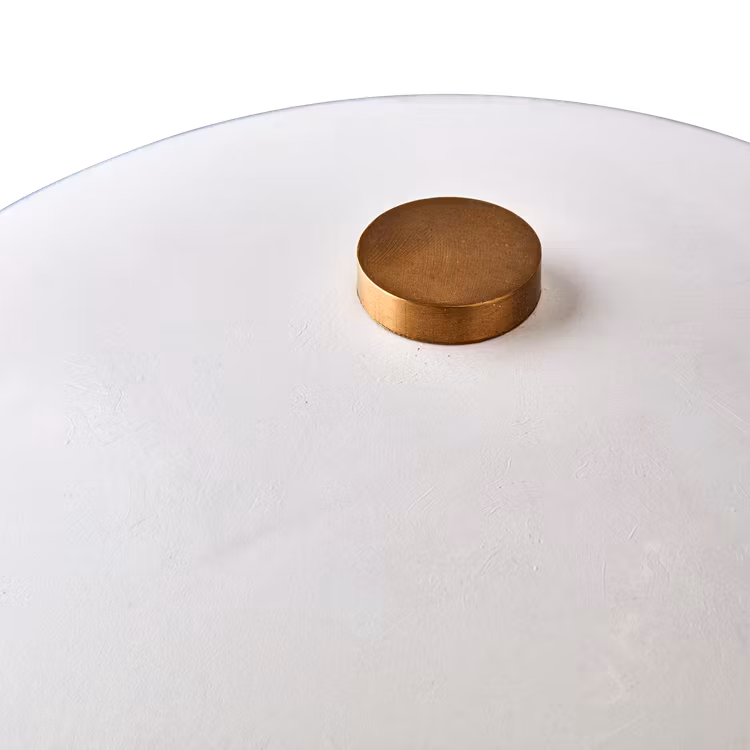 Bordslampa FUNGI, M, Vit