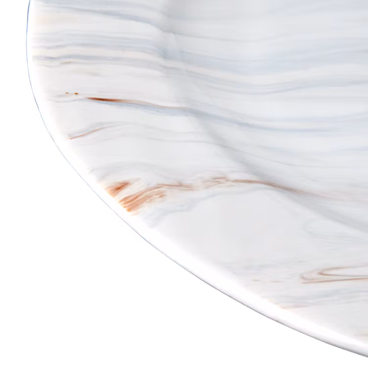 Tallrik AMELIA, Marmorerad 37 cm - 4 pack