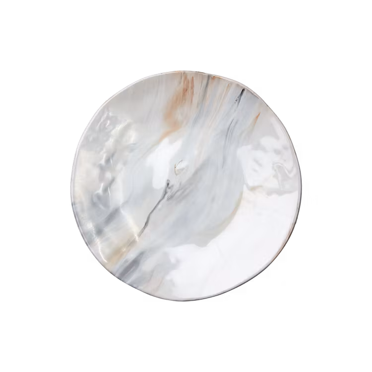 Tallrik AMELIA, Marmorerad 27 cm - 4 pack