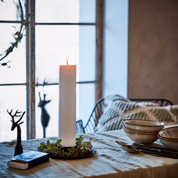 Kalenderljus CALENDER, 1-24, Vit