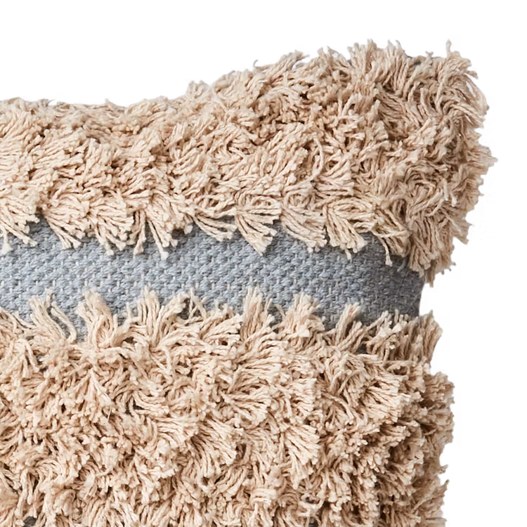 Kuddfodral MINNA, Ljusblå/natur