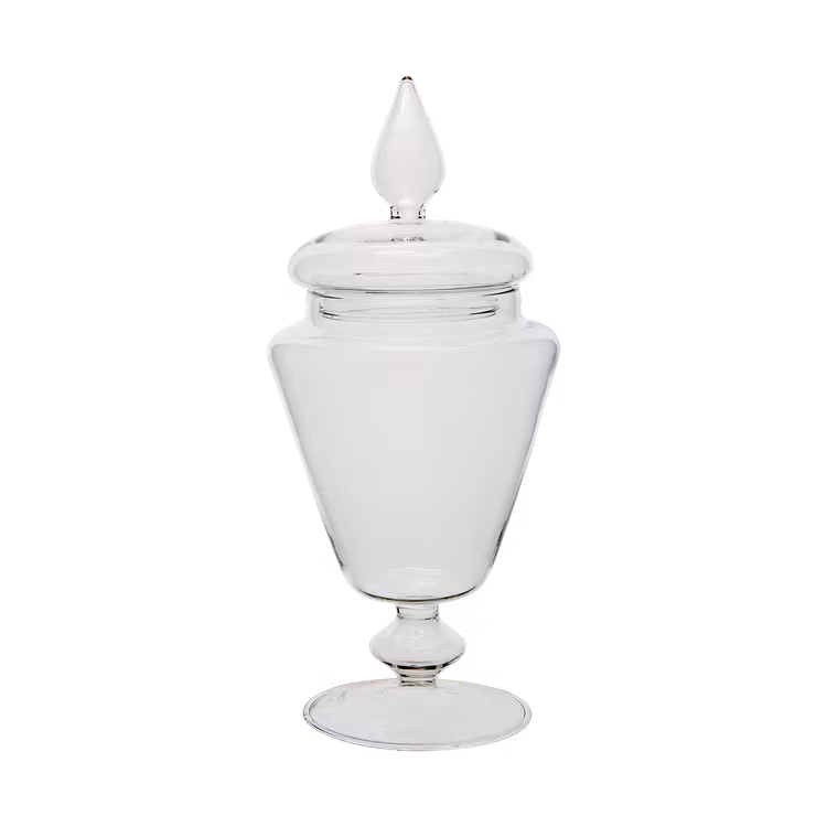 Burk i glas -  JEKYLL med lock M, Klar