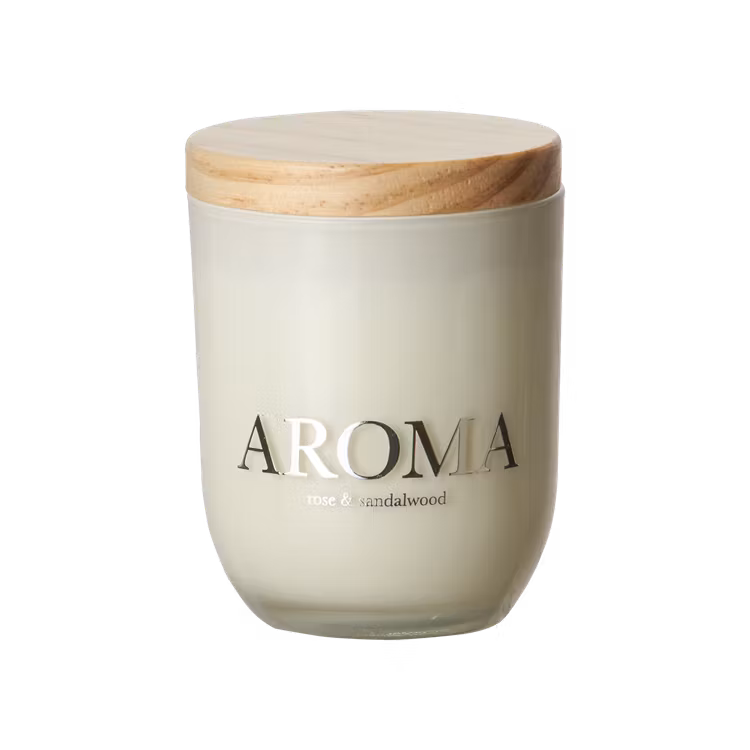Doftljus AROMA Rose & sandalwood H11cm