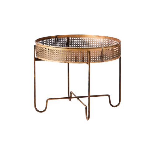 Bord THOMAS M, Mässingsfärgad