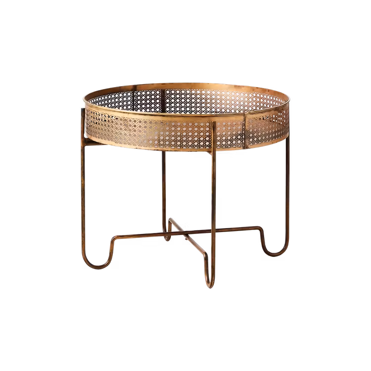 Bord THOMAS M, Mässingsfärgad