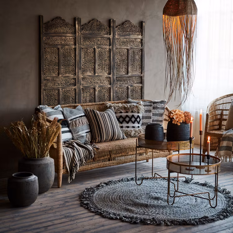 Bord THOMAS M, Mässingsfärgad