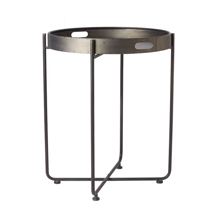 Bord WILLIAM Ihopvikbart M, Grå