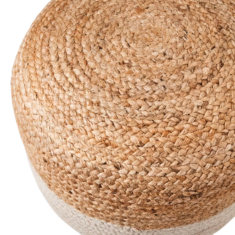 Sittpuff JUNI, Natur/elfenben