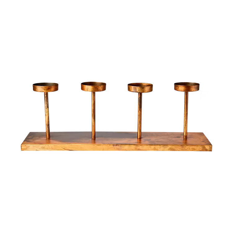 Ljusstake THOMAS, Mässingsfärgad