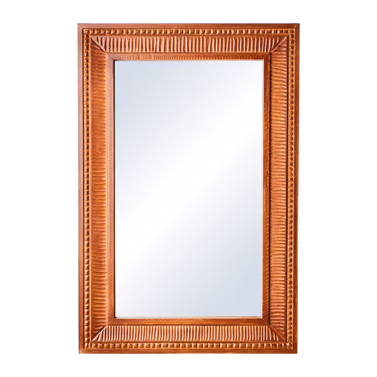 Spegel CARVE, Brun 60x90