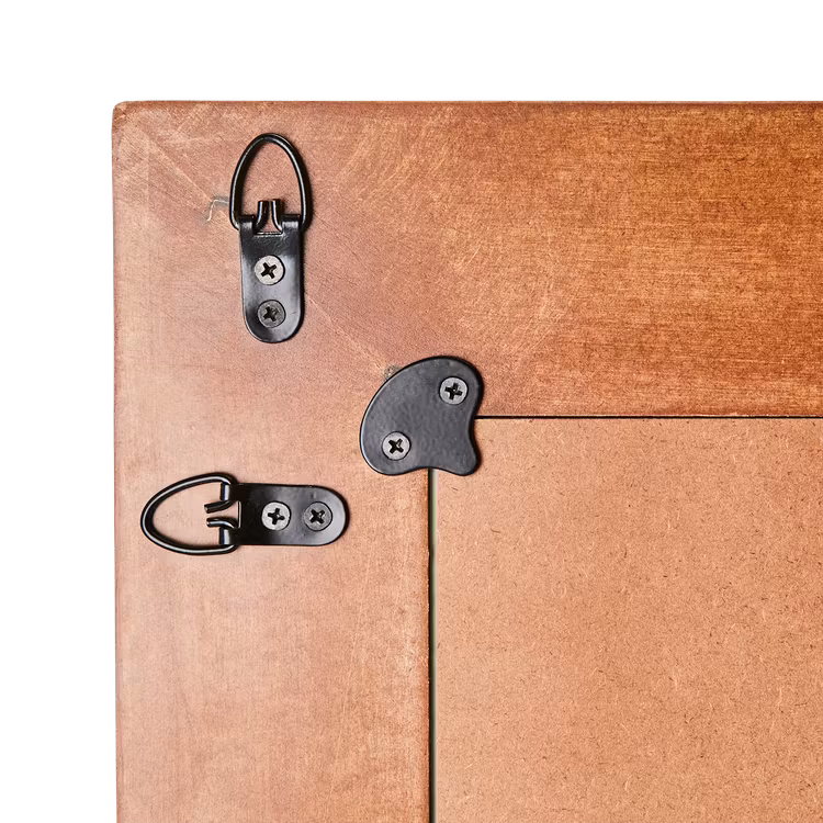 Spegel CARVE, Brun 60x90