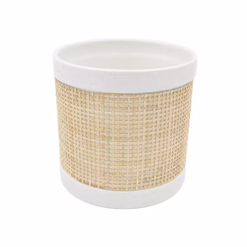 Keramikkruka Milano Elegance, Square Rattan (Medium)