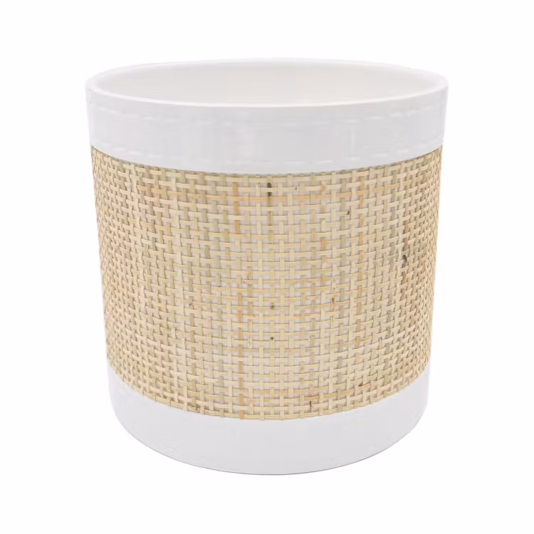 Keramikkruka Milano Elegance, Square Rattan (Large)