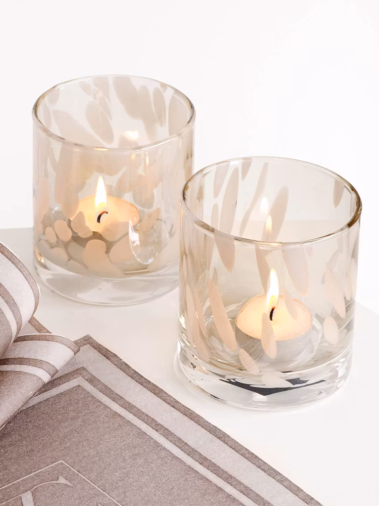 Ljuslykta Oyster Vanilla Bean