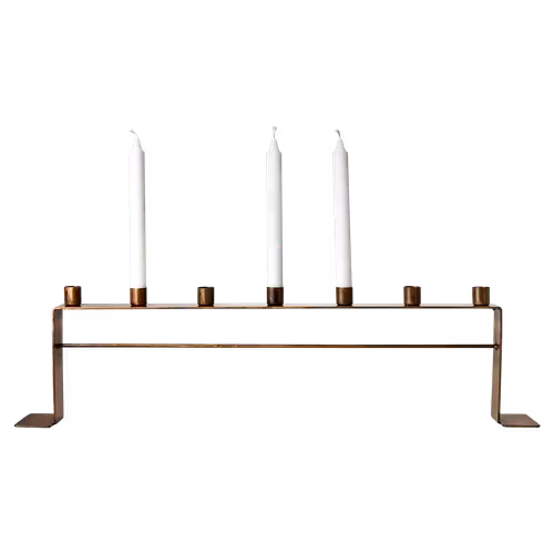 Ljusstake THOMAS, Mässingsfärgad