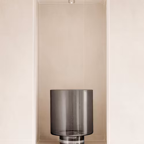 Vase Optic grey Grand H35