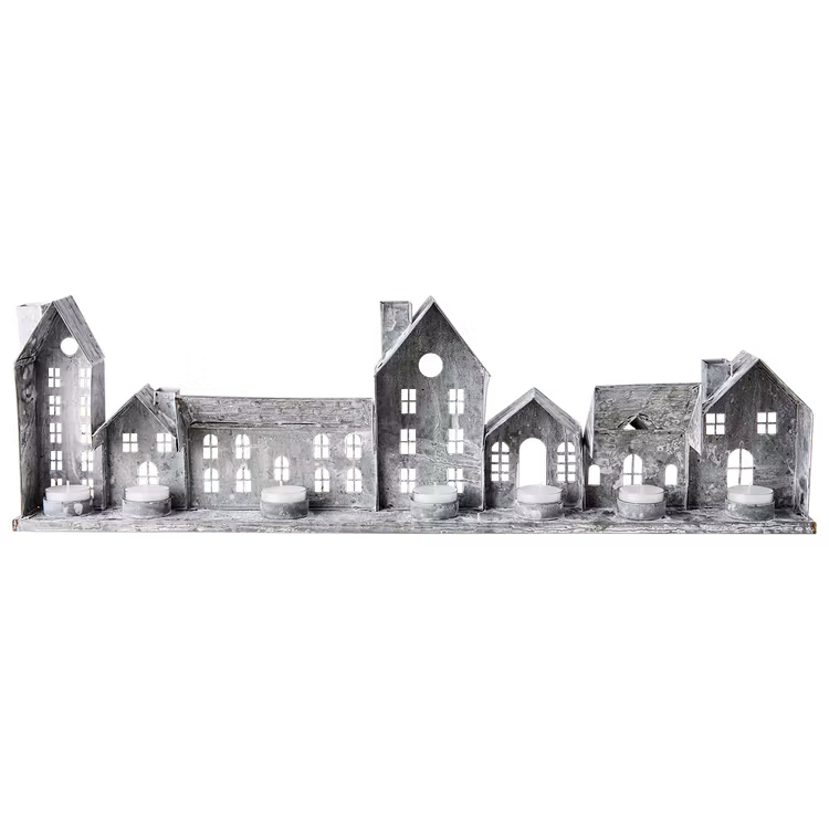 Ljuslykta hus, FENIX, Grå/vit