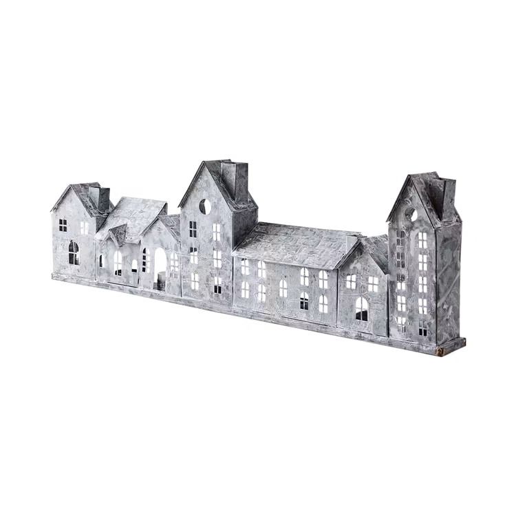 Ljuslykta hus, FENIX, Grå/vit