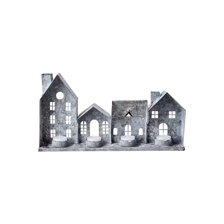 Ljuslykta hus, FENIX, Grå/vit