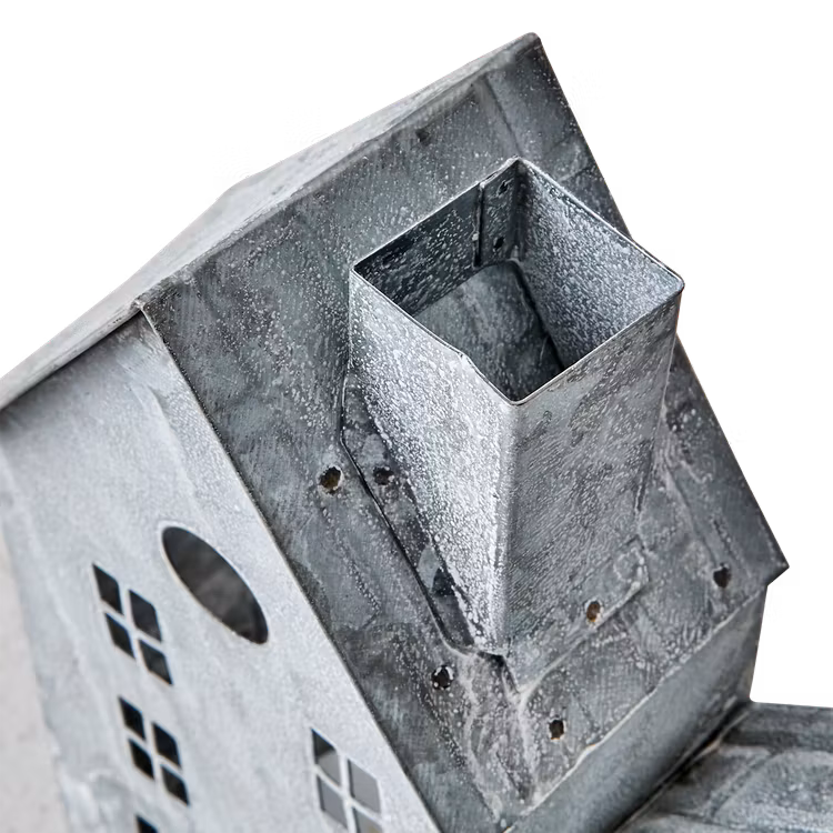 Ljuslykta hus, FENIX, Grå/vit