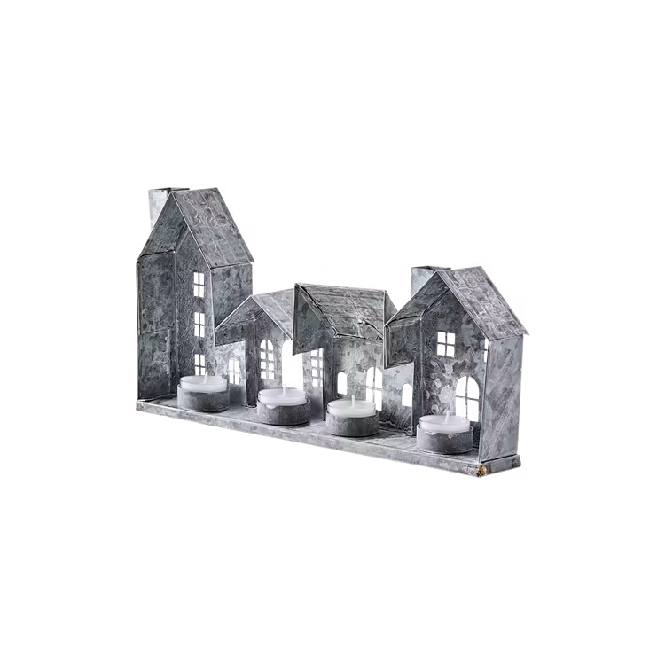 Ljuslykta hus, FENIX, Grå/vit