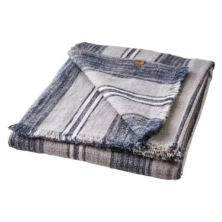 Filt/duk, HILDA Grå/blå