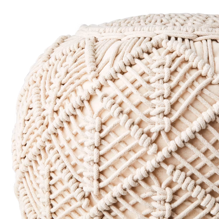 Sittpuff JUNI, Elfenben