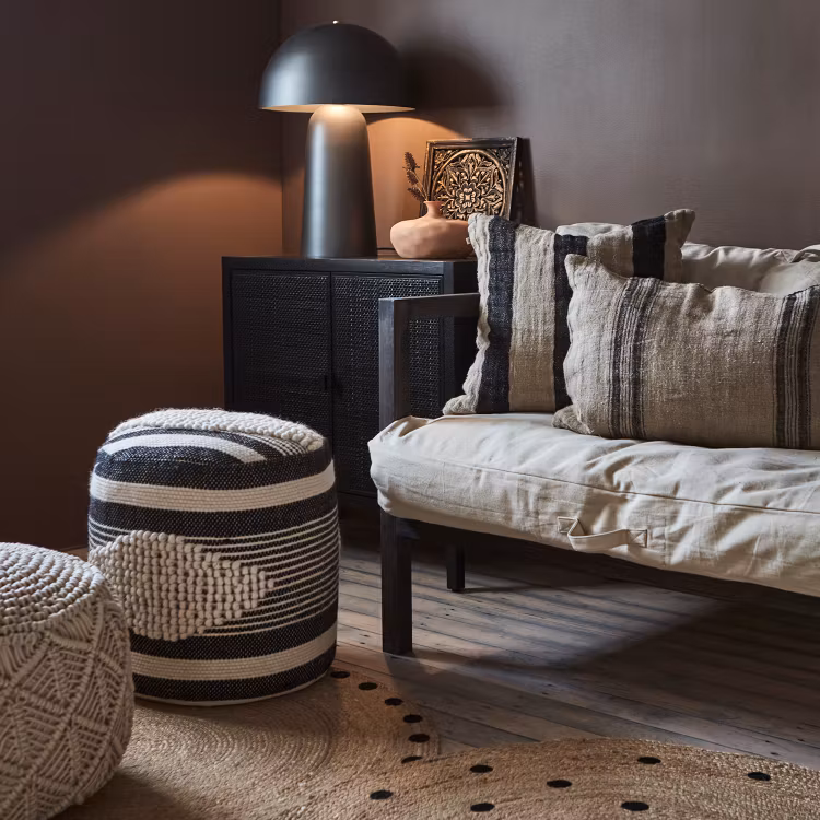 Sittpuff JUNI, Elfenben