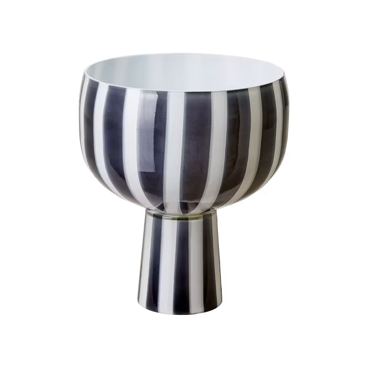 Skål på fot, CIRCUS, Grå/vit