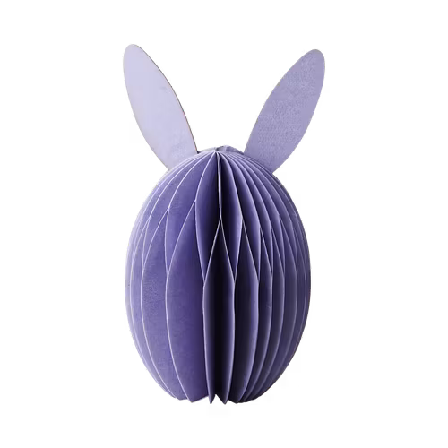 Påskdekoration BUNNY, Lila H12cm