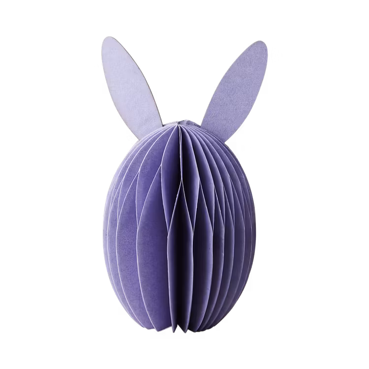 Påskdekoration BUNNY, Lila H12cm