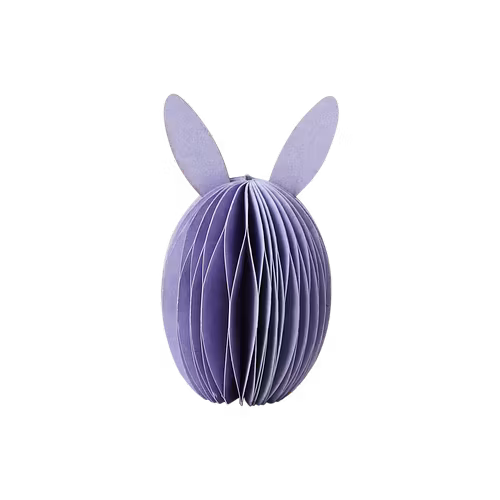 Påskdekoration BUNNY, Lila H8cm