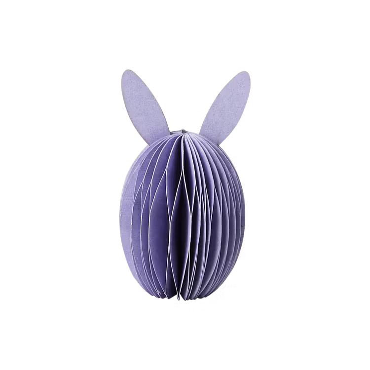 Påskdekoration BUNNY, Lila H8cm